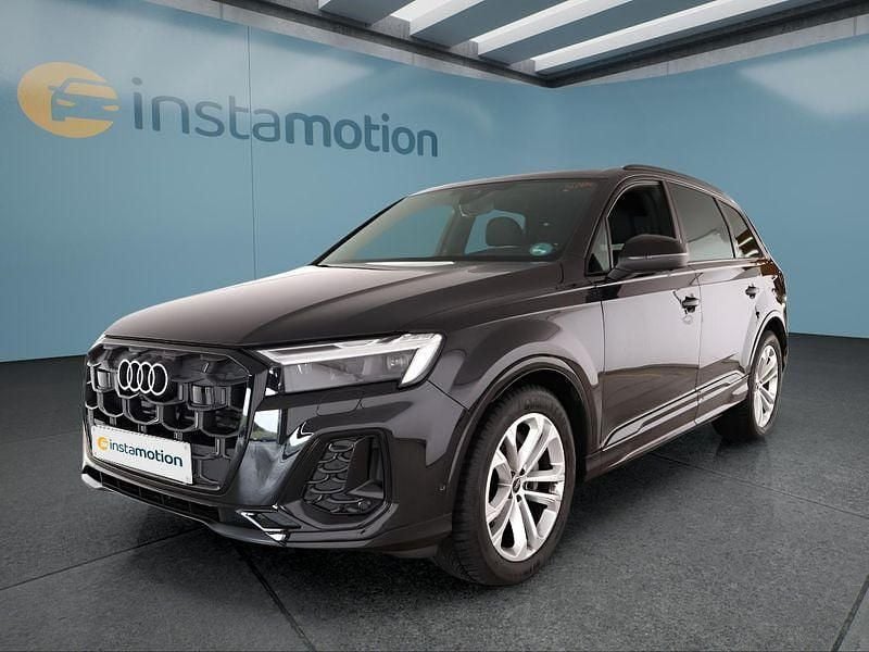 Schwarz Gebraucht 2024 Audi Q7 S-Line SUV | 72.549 € (Superpreis) - Bild 1/4