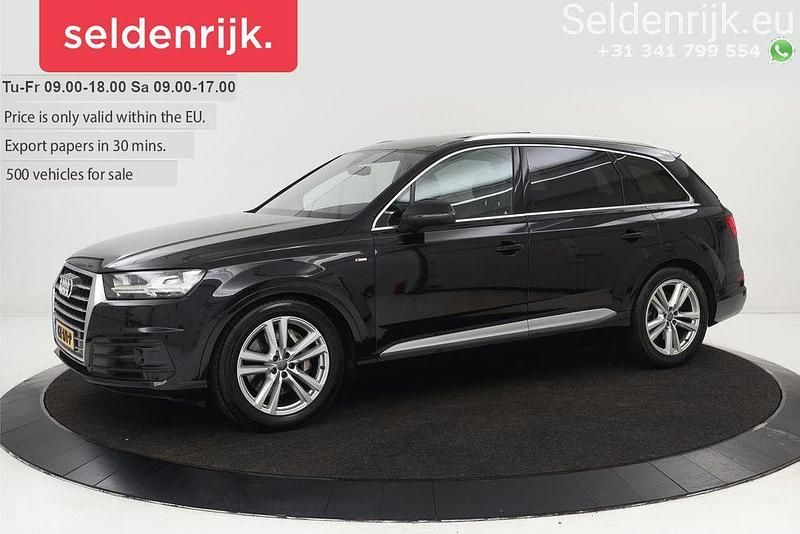 Schwarz Gebraucht 2015 Audi Q7 Proline SUV | 17.900 € - Bild 1/4