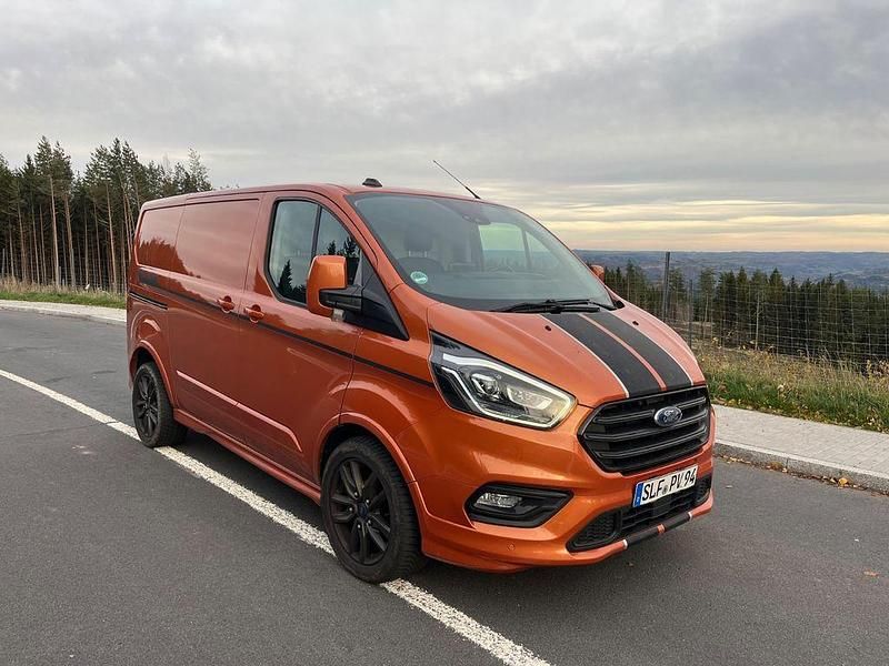 Gebraucht Ford Transit Custom 185 PS (136 kW) 2020 Orange Van / Kleinbus