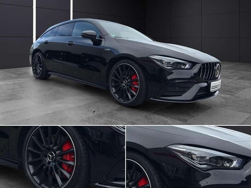 Nachtschwarz unilack Gebraucht 2022 Mercedes CLA35 AMG AMG Kombi | 43.980 € (Fairer Preis) - Bild 1/4