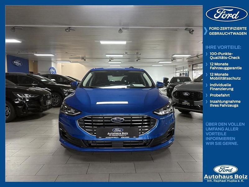 Neu Ford Focus Titanium X 125 PS (91 kW) 2026 Blau Limousine