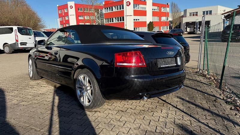 Gebraucht Audi A4 Cabriolet S-line plus 232 PS (170 kW) 2008 Schwarz Cabrio