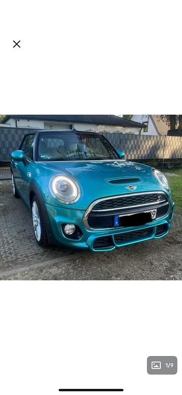 Blau Gebraucht 2017 Mini Cooper S Cabriolet Cabrio | 13.500 € (Superpreis) - Bild 1/4