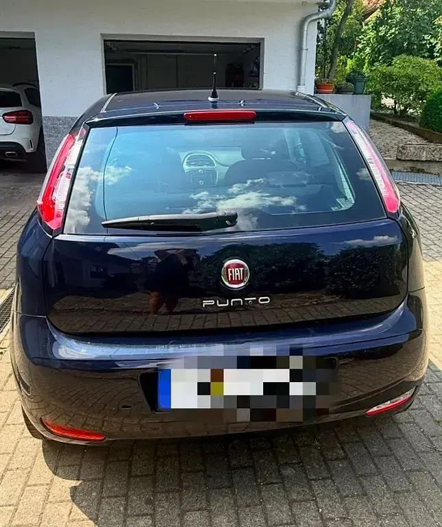 Gebraucht Fiat Punto Evo 69 PS (50 kW) 2012 Blau Kleinwagen