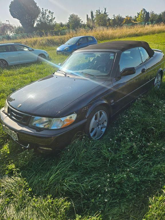 Schwarz Gebraucht 2001 Saab 9-3 Cabriolet Cabrio | 2.999 € (Guter Preis) - Bild 1/4