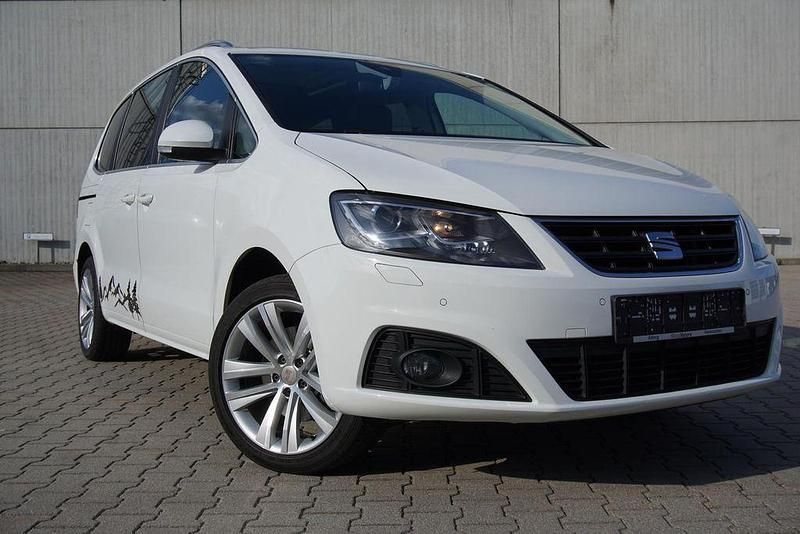 Gebraucht Seat Alhambra 184 PS (135 kW) 2015 "pure" weiss Van / Kleinbus