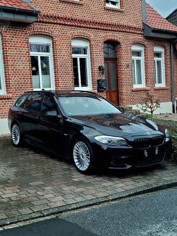 Schwarz Gebraucht 2013 BMW 535 Comfort Edition Kombi | 10.200 € (Guter Preis) - Bild 1/4