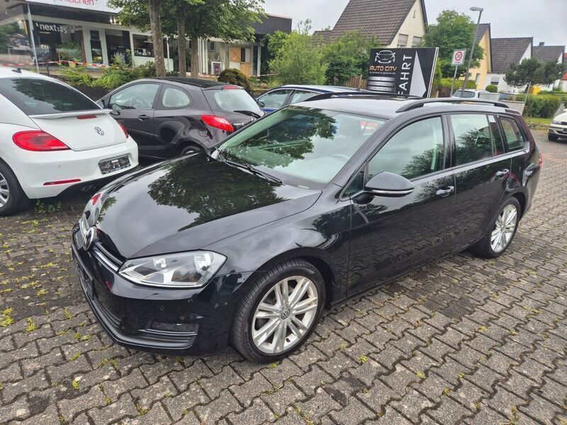 Schwarz Gebraucht 2013 VW Golf VII Comfortline Kombi | 5.990 € (Fairer Preis) - Bild 1/4