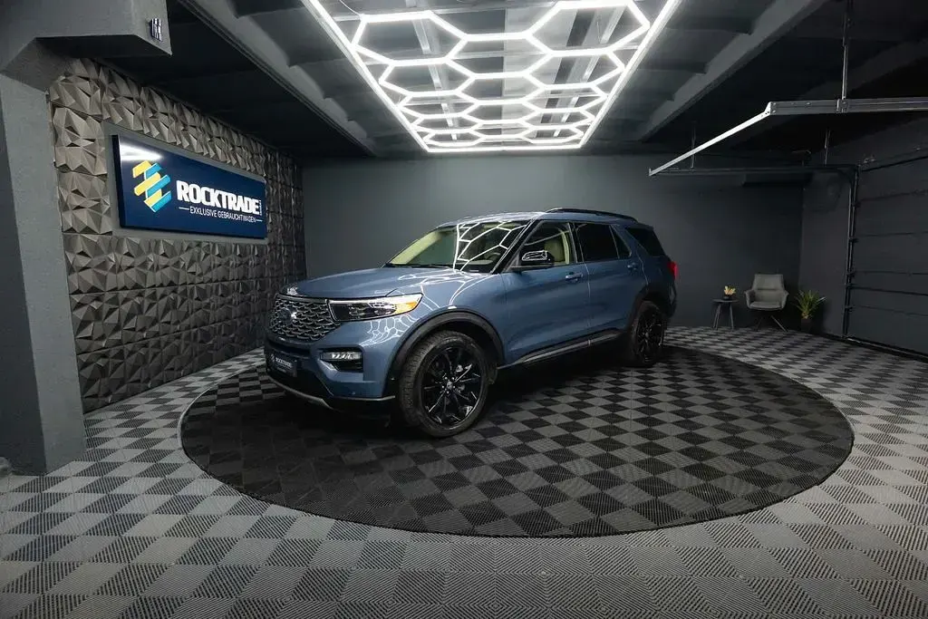 Gebraucht Ford Explorer Platinum 405 PS (297 kW) 2021 Blau SUV
