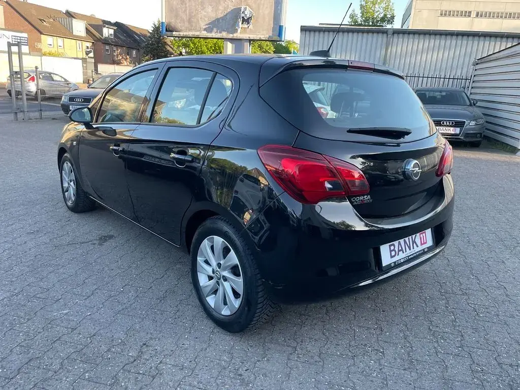 Używany Opel Corsa Edition 69 KM (50 kW) 2019 Czarny Hatchback