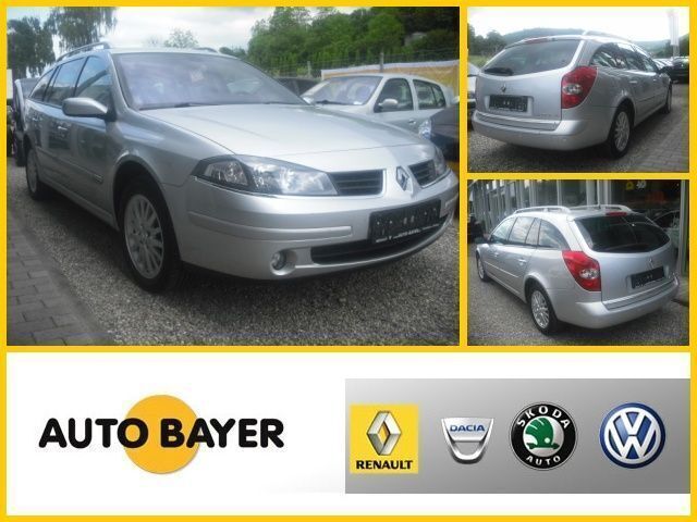 Silber metallic Gebraucht 2006 Renault Laguna GrandTour Exception Kombi | 6.990 € (Teuer) - Bild 1/4
