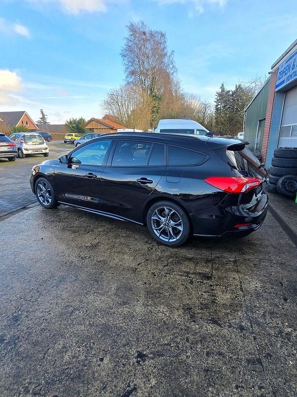 Brugt Ford Focus ST-Line 150 HK (110 kW) 2020 Sort Stationcar