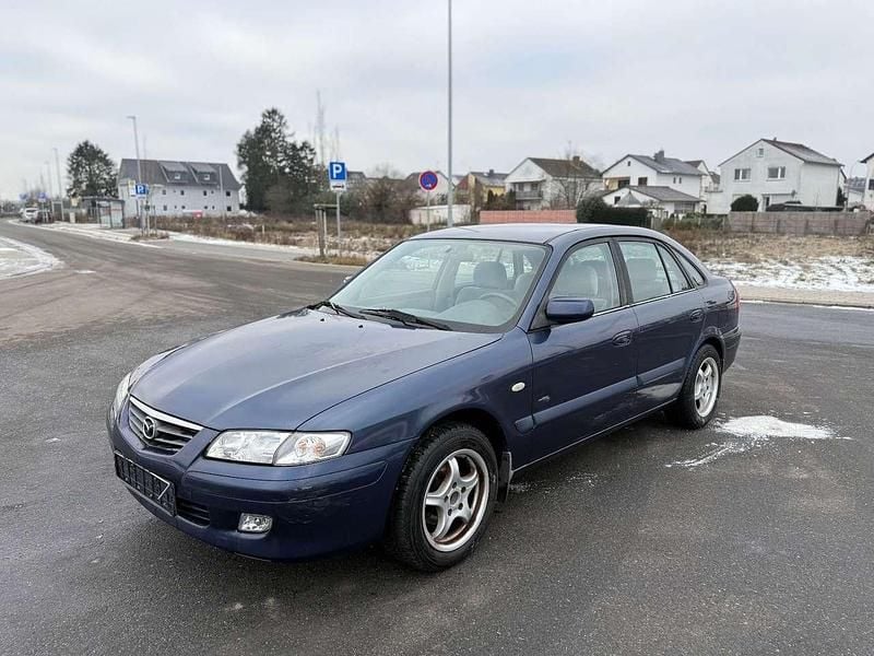 Blau Gebraucht 2000 Mazda 626 Exclusive Limousine | 1.999 € (Superpreis) - Bild 1/4