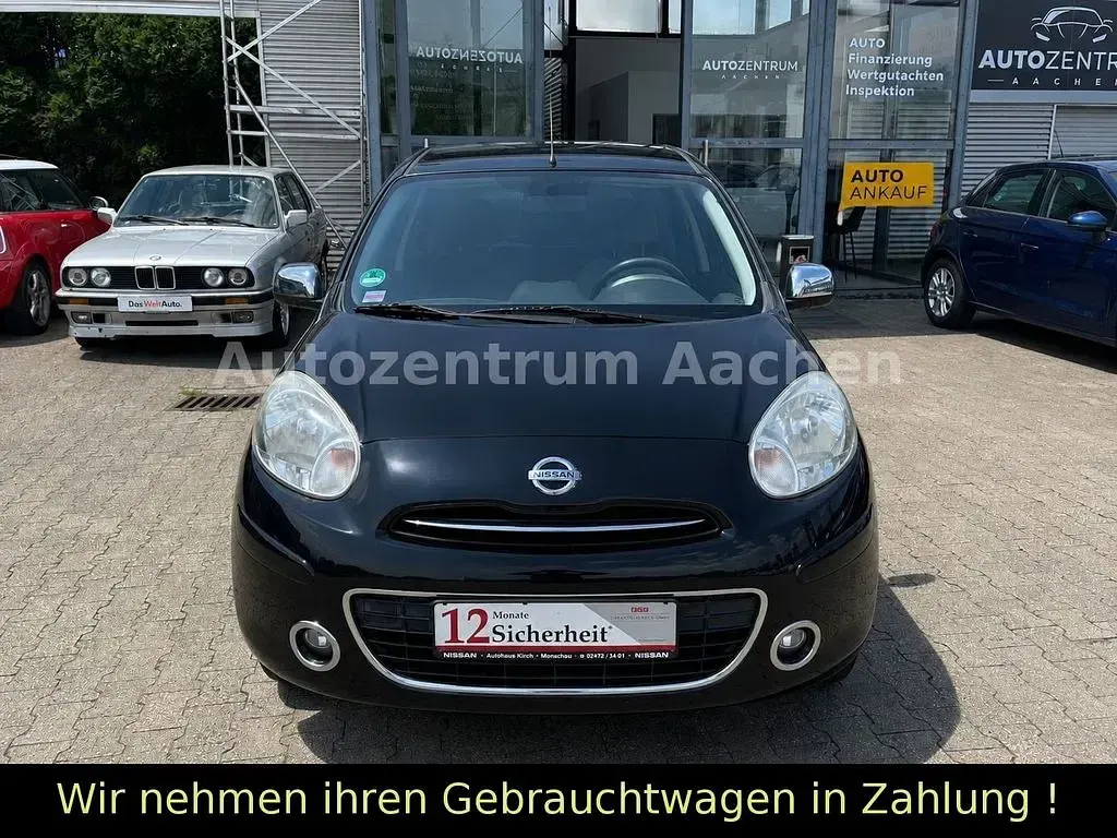 Gebraucht Nissan Micra 98 PS (72 kW) 2013 Schwarz Kleinwagen