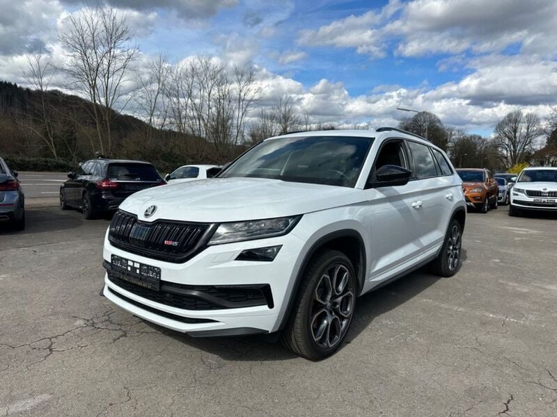 Weiß Gebraucht 2019 Skoda Kodiaq RS SUV | 23.990 € (Superpreis) - Bild 1/4