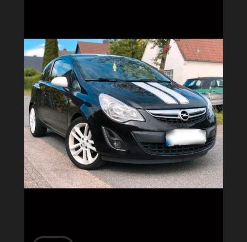 Schwarz Gebraucht 2011 Opel Corsa Kleinwagen | 4.000 € (Fairer Preis) - Bild 1/2