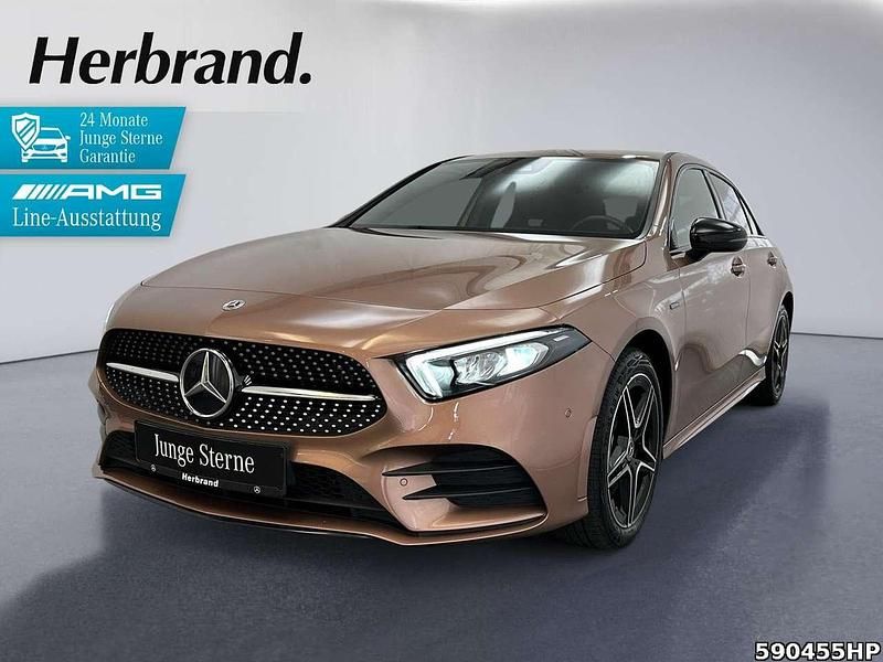 Roségold Gebraucht 2021 Mercedes A250 AMG Limousine | 24.990 € (Superpreis) - Bild 1/4