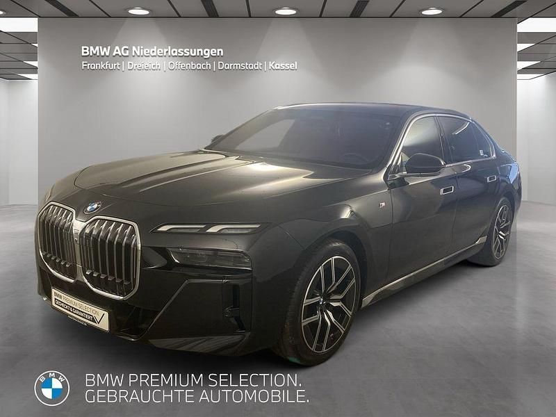 Schwarz Gebraucht 2023 BMW 740 M Sport Limousine | 86.890 € (Superpreis) - Bild 1/4