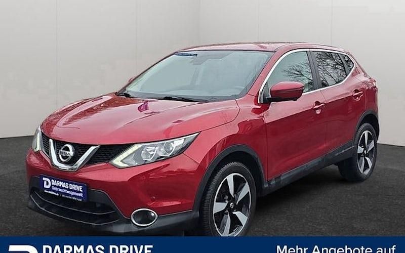 Gebraucht Nissan Qashqai N-Connecta 116 PS (85 kW) 2017 Rot SUV