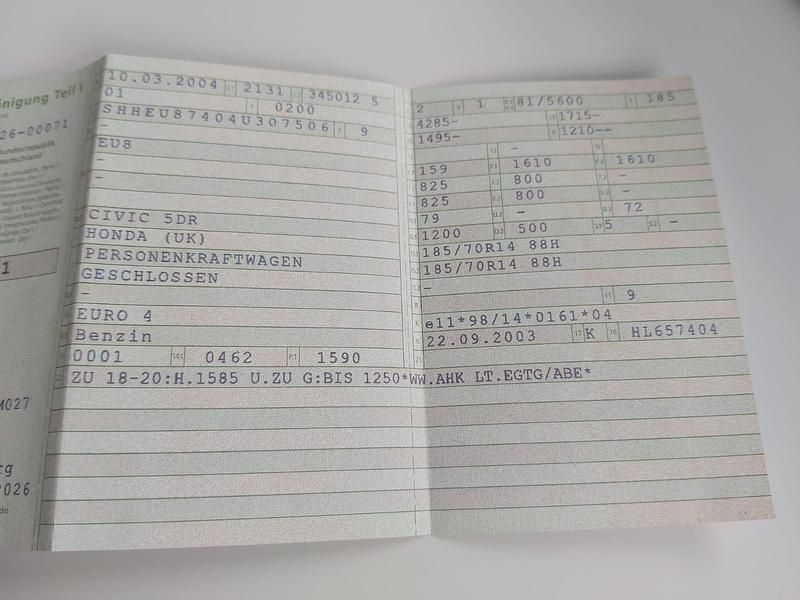 Gebraucht Honda Civic 81 PS (59 kW) 2004 Schwarz Limousine