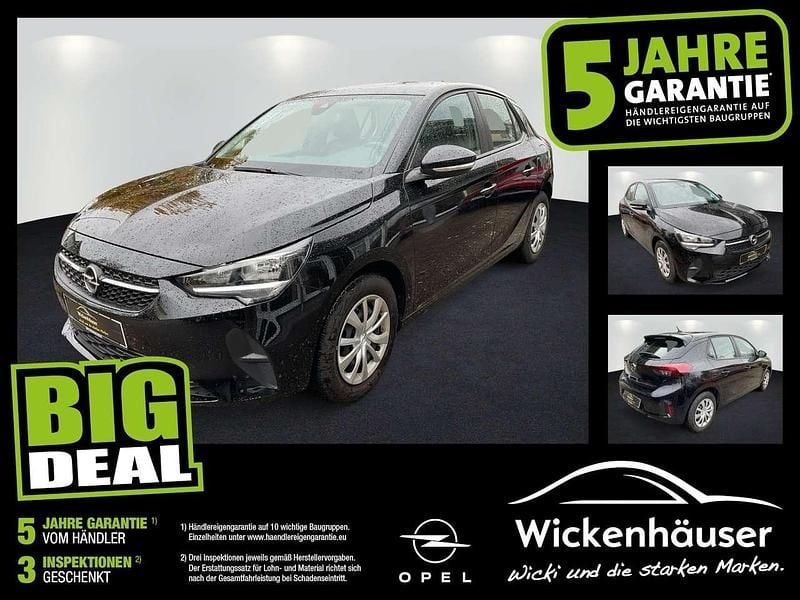 Diamant schwarz/karbon schwarz (metallic) Gebraucht 2022 Opel Corsa Edition Kleinwagen | 11.990 € (Fairer Preis) - Bild 1/4