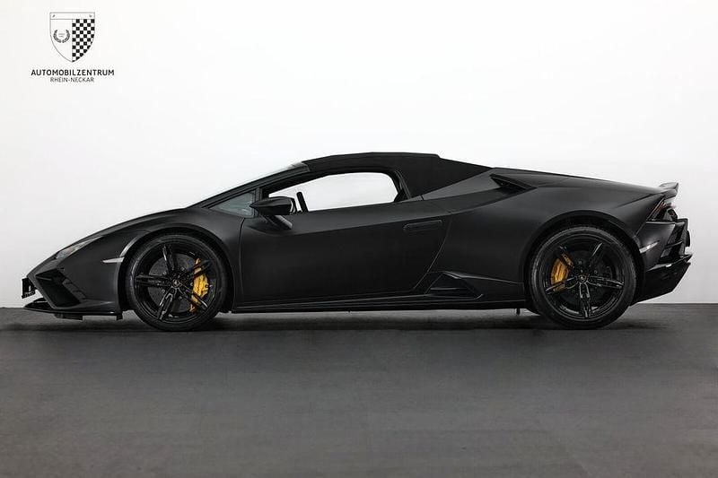 Gebraucht Lamborghini Huracán 610 PS (448 kW) 2020 Blu le mans (mattschwarz folie Cabrio