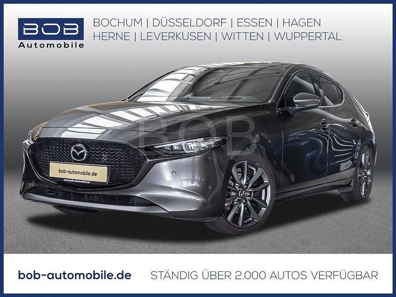 Grau Gebraucht 2025 Mazda 3 Exclusive-Line Limousine | 26.710 € (Teuer) - Bild 1/3
