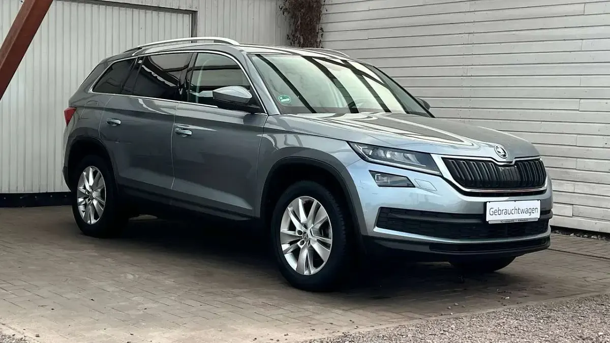 Gebraucht Skoda Kodiaq Style 125 PS (91 kW) 2017 Business grau metallic SUV