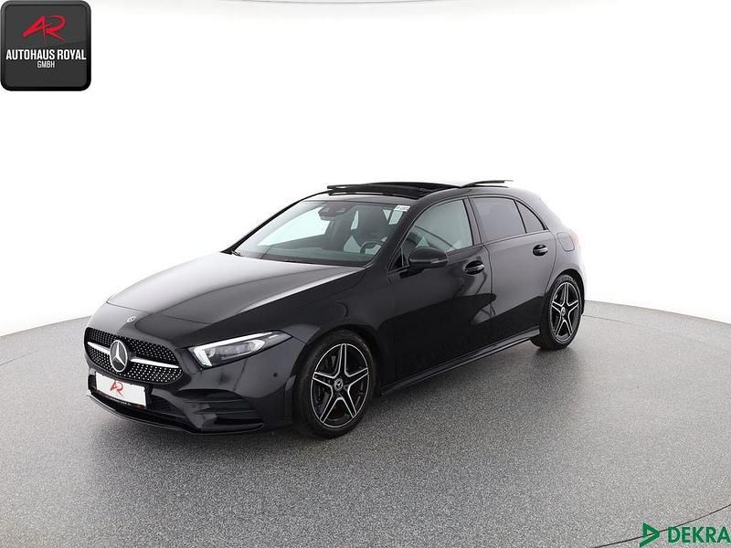 Kosmosschwarz Gebraucht 2019 Mercedes A220 AMG Limousine | 29.880 € (Etwas zu teuer) - Bild 1/4