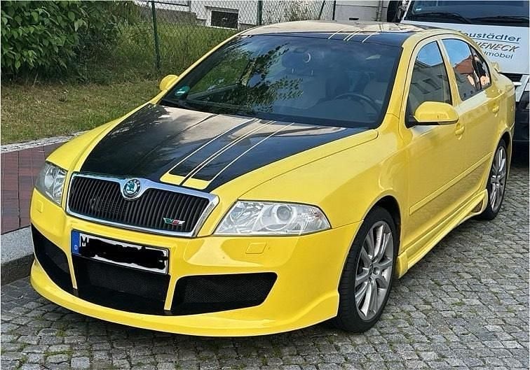 Gelb Gebraucht 2007 Skoda Octavia RS Limousine | 2.800 € (Guter Preis) - Bild 1/4