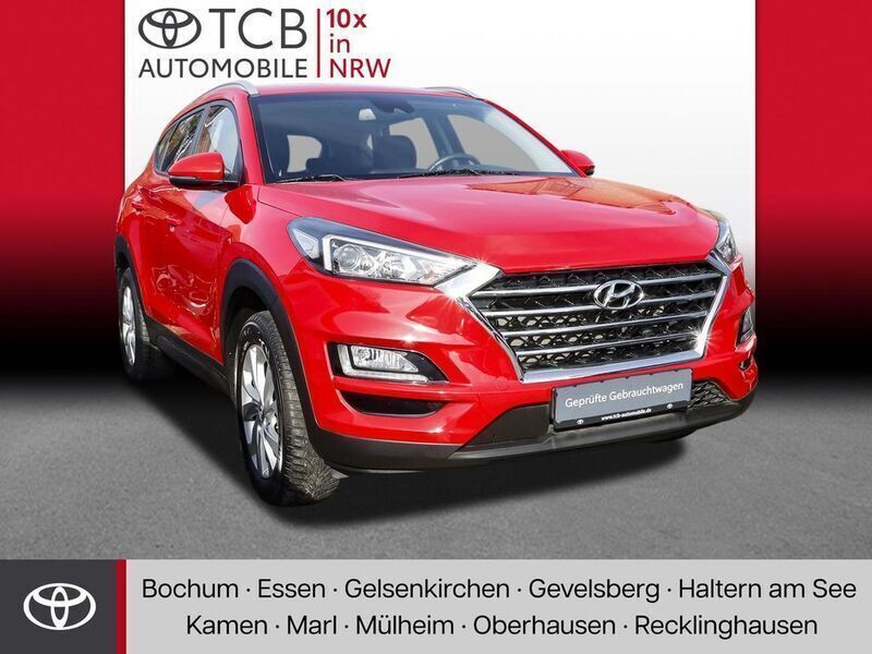 Rot Gebraucht 2019 Hyundai Tucson Trend SUV | 17.989 € (Guter Preis) - Bild 1/4