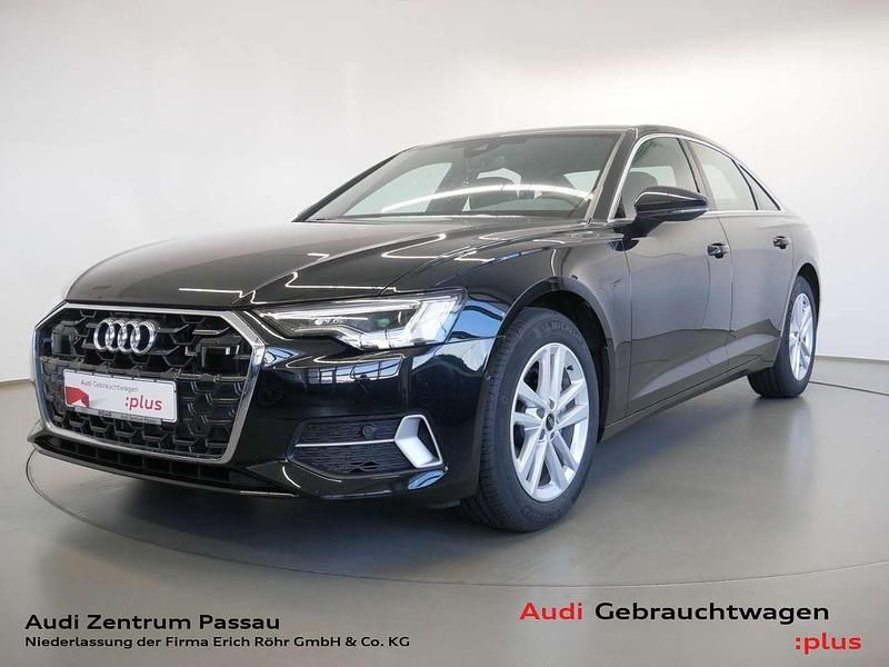 Mythosschwarz metallic Gebraucht 2024 Audi A6 Advanced Plus Limousine | 43.750 € (Fairer Preis) - Bild 1/4