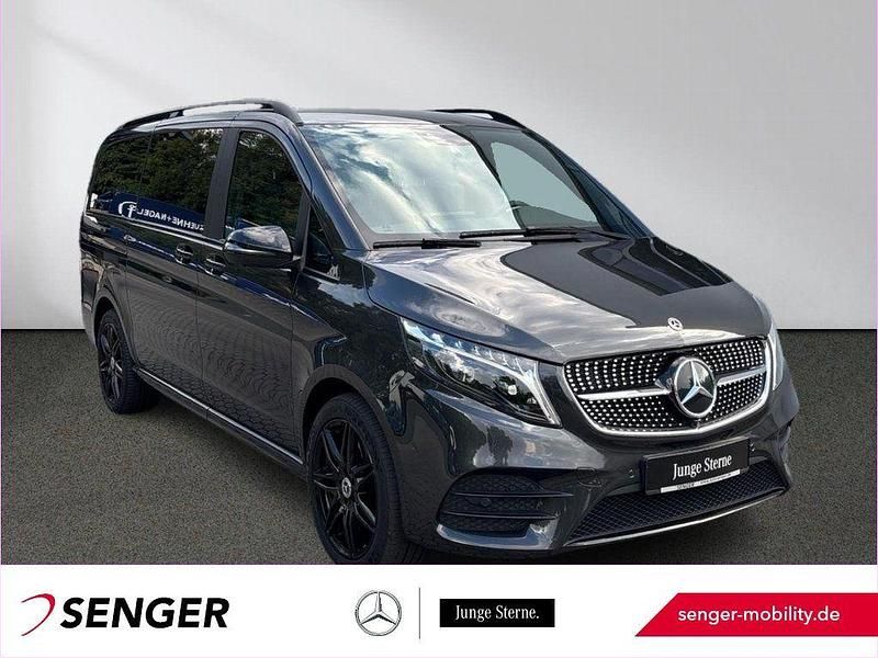 Grau Gebraucht 2023 Mercedes V300 Exclusive Van / Kleinbus | 78.950 € (Teuer) - Bild 1/4