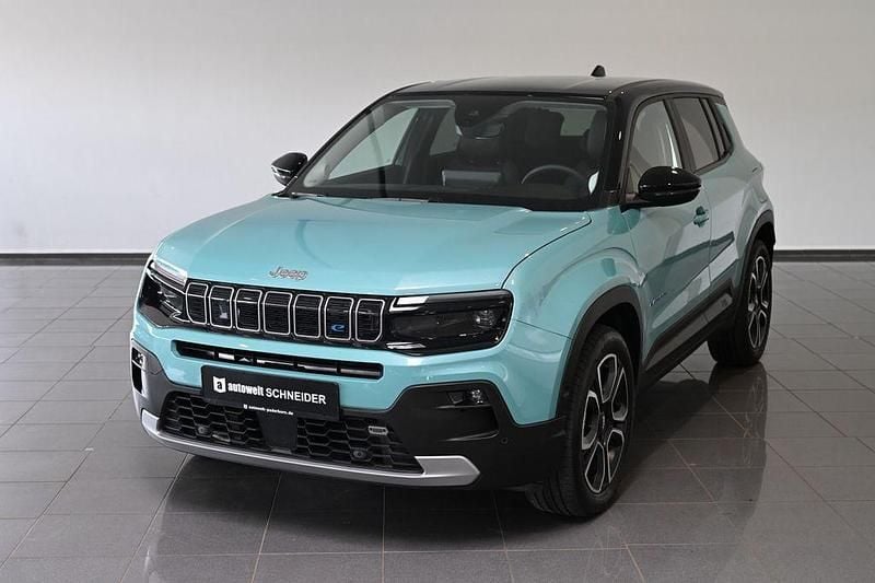 Gebraucht Jeep Avenger EV Summit 114 kW (156 PS) 2024 Blau ceramic azure metallic (metallic) SUV