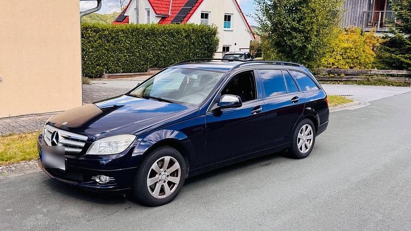 Blau Gebraucht 2008 Mercedes C220 Kombi | 2.799 € (Guter Preis) - Bild 1/4