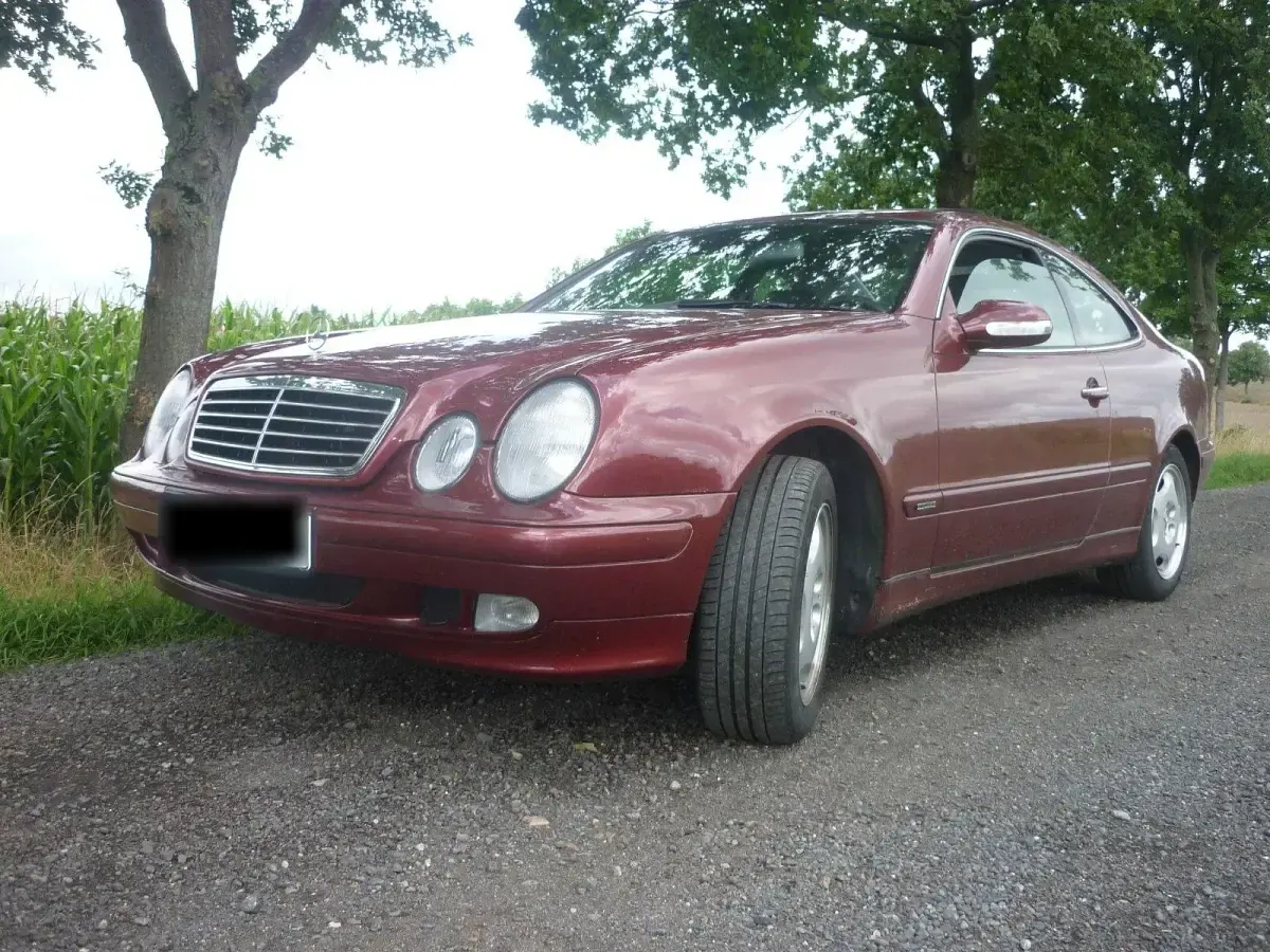Gebraucht Mercedes CLK200 160 PS (117 kW) 2001 Rot Coupé