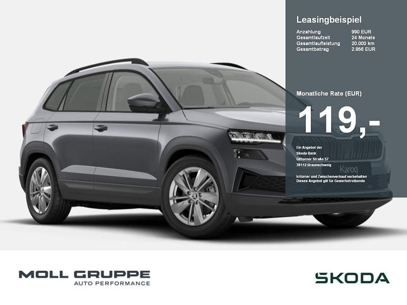 Graphitegrau metallic Neu 2025 Skoda Karoq Selection SUV | 33.790 € (Guter Preis) - Bild 1/4
