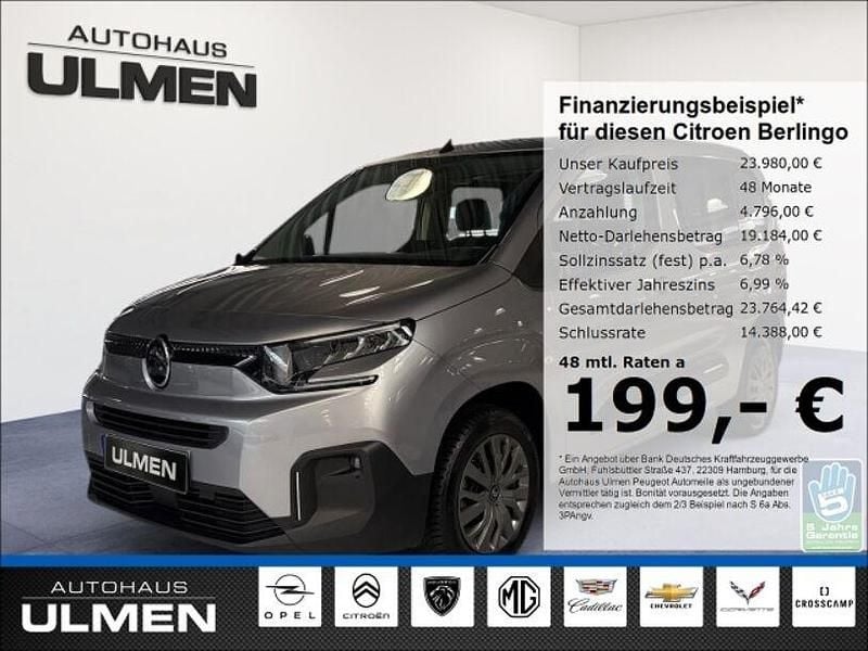 Gebraucht Citroën Berlingo Feel 131 PS (96 kW) 2024 Grau Van / Kleinbus