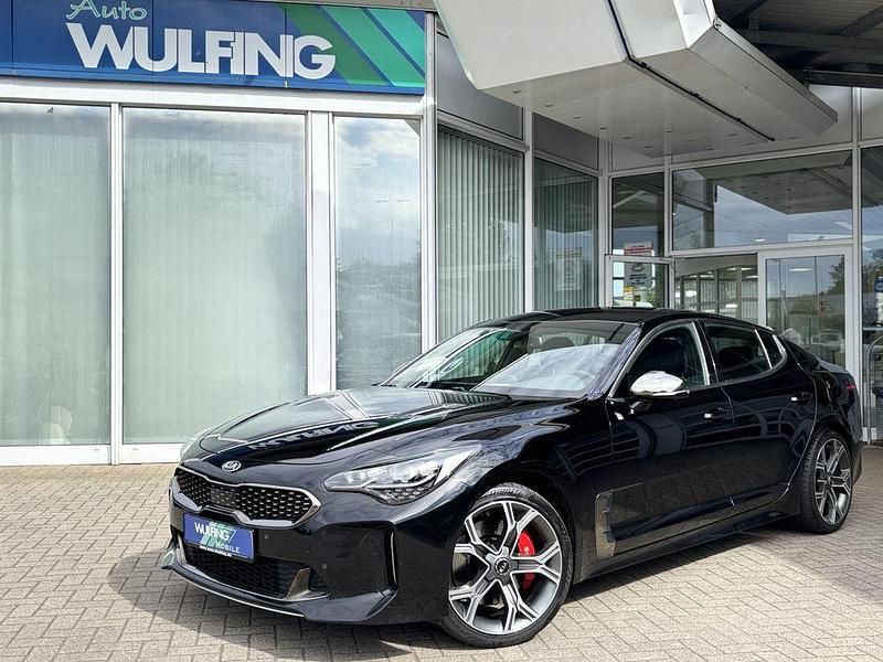 Schwarz Gebraucht 2018 Kia Stinger Limousine | 23.980 € (Etwas zu teuer) - Bild 1/4