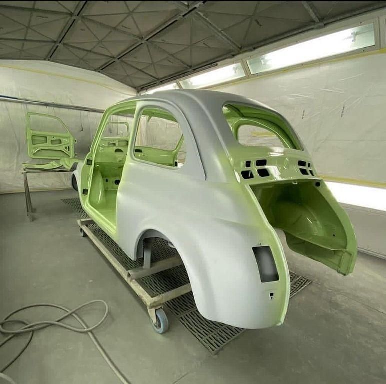 Gebraucht Fiat 500 18 PS (13 kW) 1967 Grün Kleinwagen