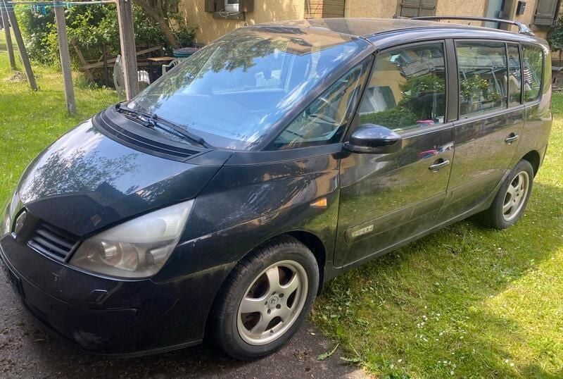 Schwarz Gebraucht 2004 Renault Espace Privilege Van / Kleinbus | 950 € - Bild 1/4