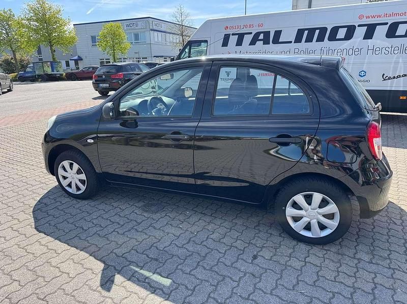 Gebraucht Nissan Micra Visia 80 PS (58 kW) 2011 Schwarz Kleinwagen