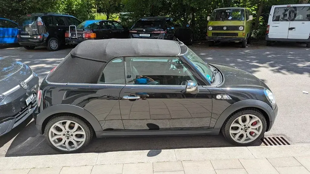 Gebraucht Mini John Cooper Works Cabriolet 211 PS (155 kW) 2010 Schwarz Cabrio