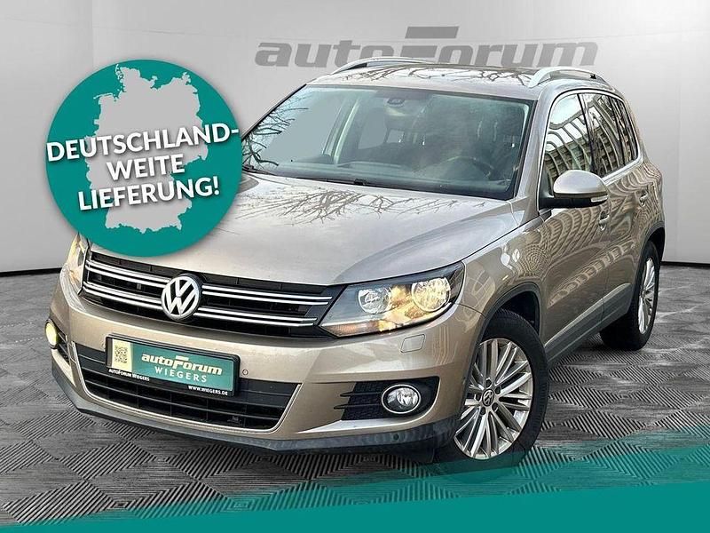 Beige Gebraucht 2015 VW Tiguan Sportline SUV | 13.381 € (Fairer Preis) - Bild 1/4