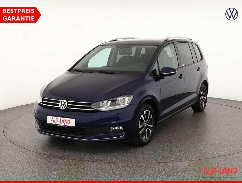Atlantik blue metallic Gebraucht 2020 VW Touran United Van / Kleinbus | 23.990 € (Fairer Preis) - Bild 1/4