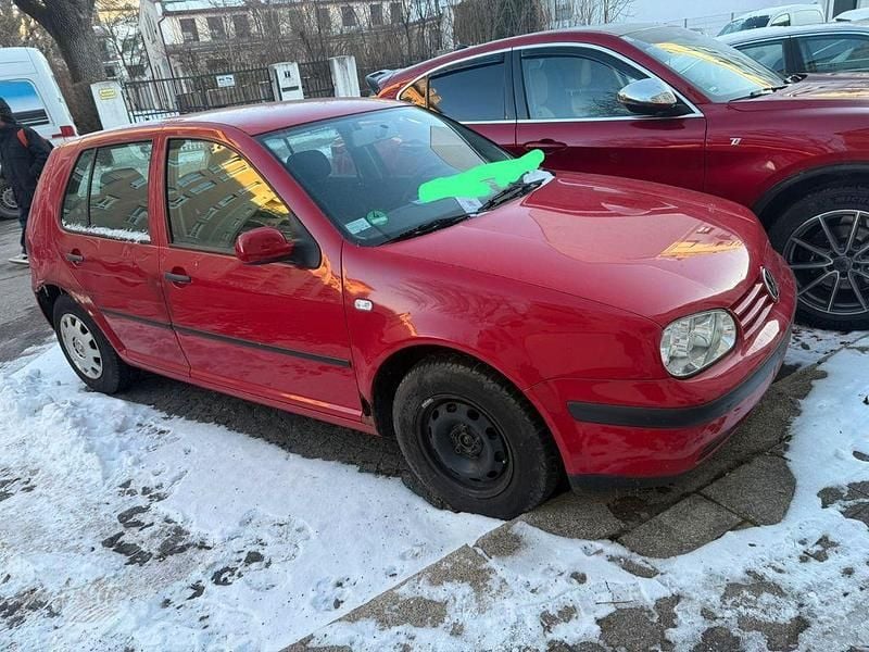 Rot Gebraucht 2001 VW Golf IV Comfortline Kombi | 1.500 € (Superpreis) - Bild 1/4