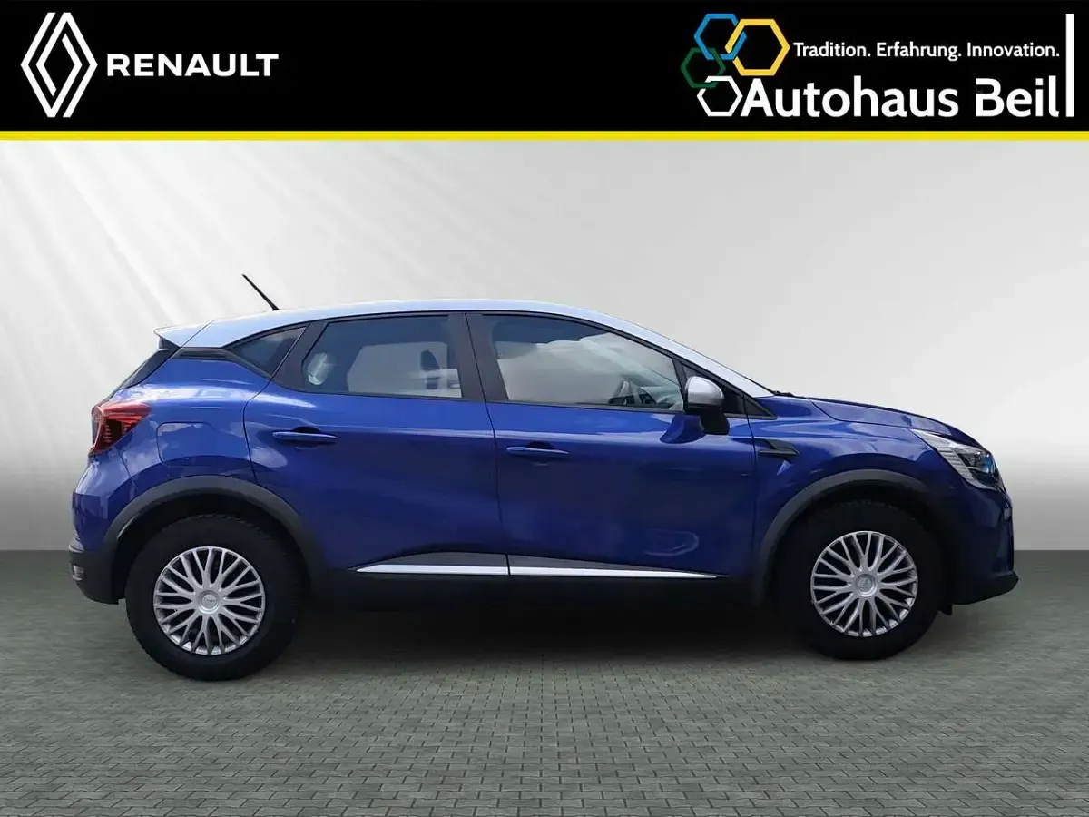 Gebraucht Renault Captur Experience 91 PS (66 kW) 2021 Blue rqh + grey kqa SUV