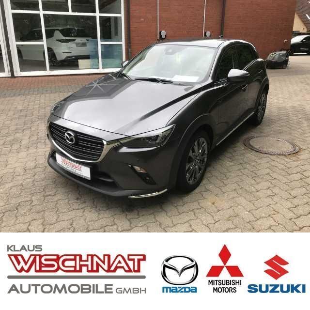 Machine gray Gebraucht 2019 Mazda CX-3 Kangei SUV | 19.490 € (Etwas zu teuer) - Bild 1/4
