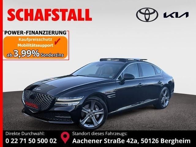 Schwarz Gebraucht 2023 Genesis G80 Limousine | 38.779 € (Superpreis) - Bild 1/3