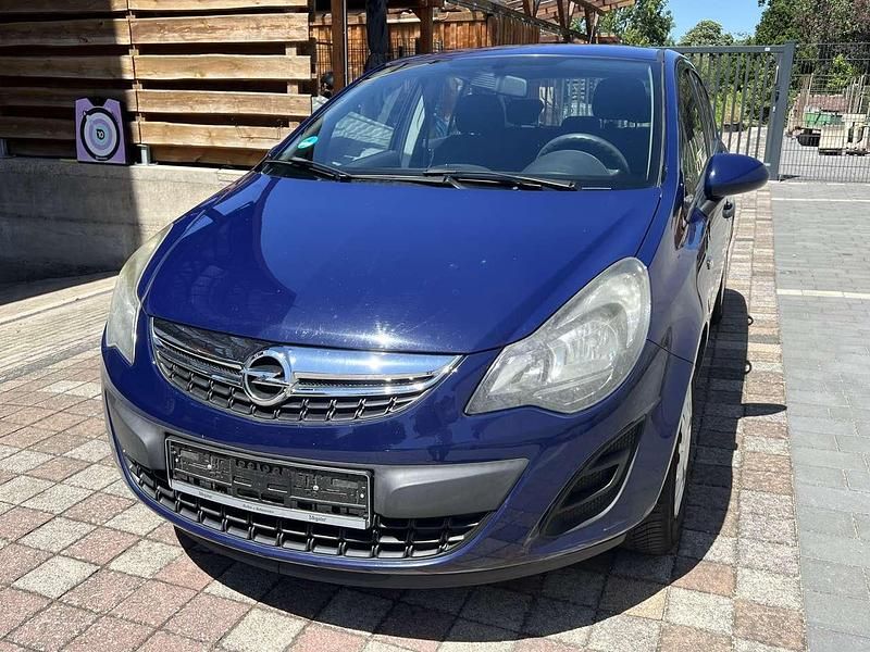 Royal blau (s2) Gebraucht 2014 Opel Corsa Active Kleinwagen | 4.300 € (Fairer Preis) - Bild 1/4